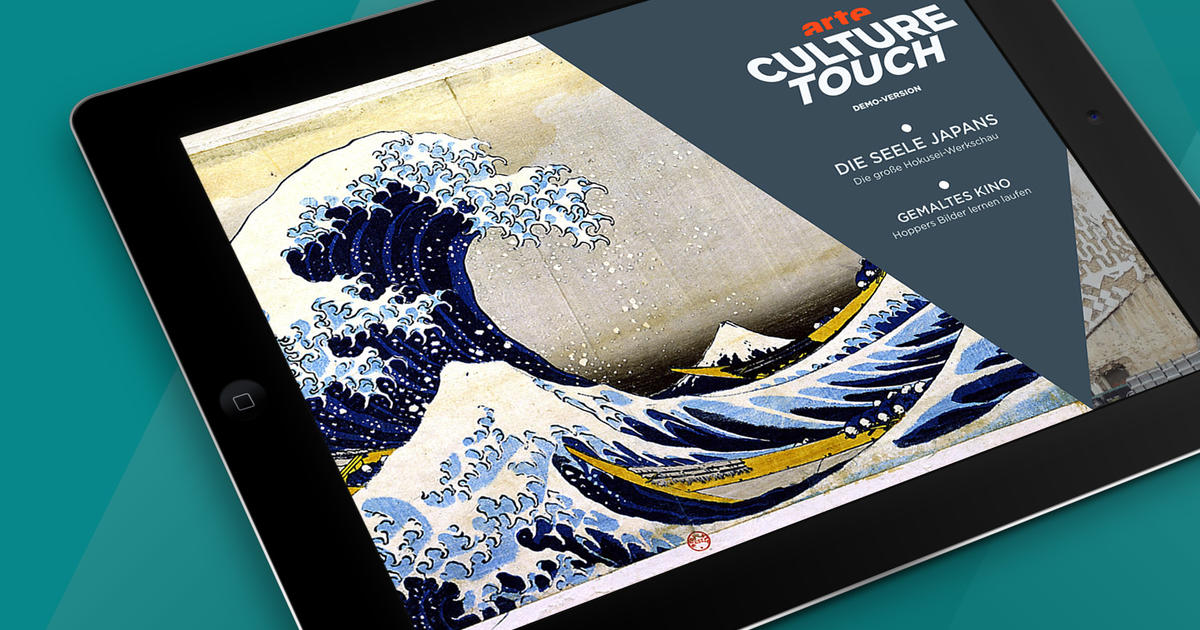 ARTE TabletMagazin "Culture Touch" Studio GOOD