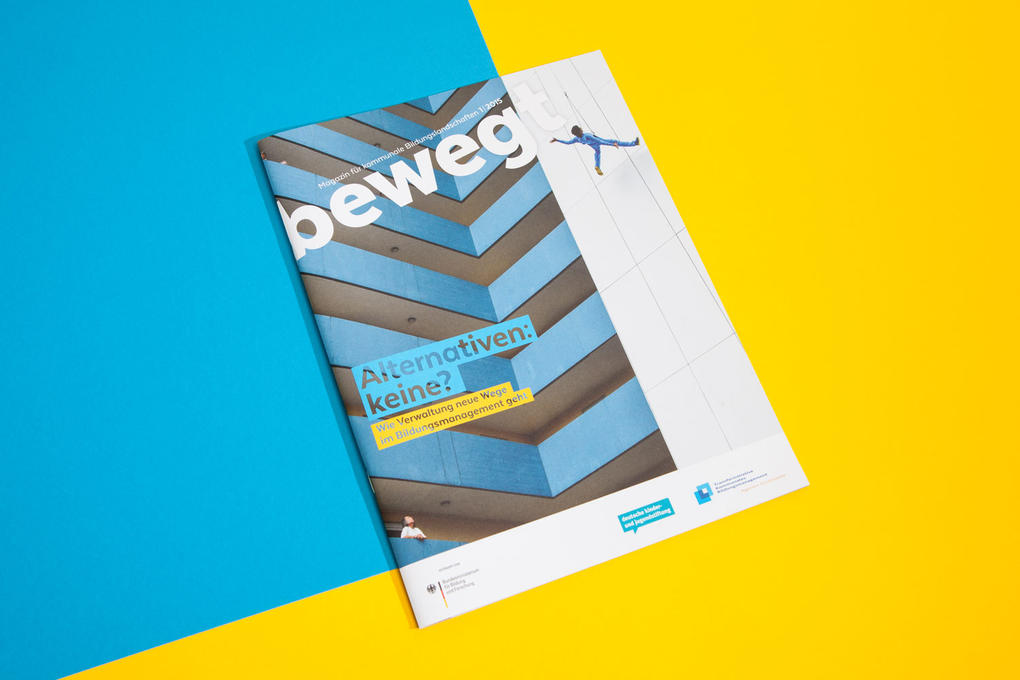 "bewegt" – das Magazin für kommunale Bildungslandschaften der Transferagenturen für Großstädte 