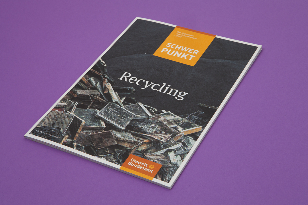 Umweltbundesamt Magazin Schwerpunkt Recycling