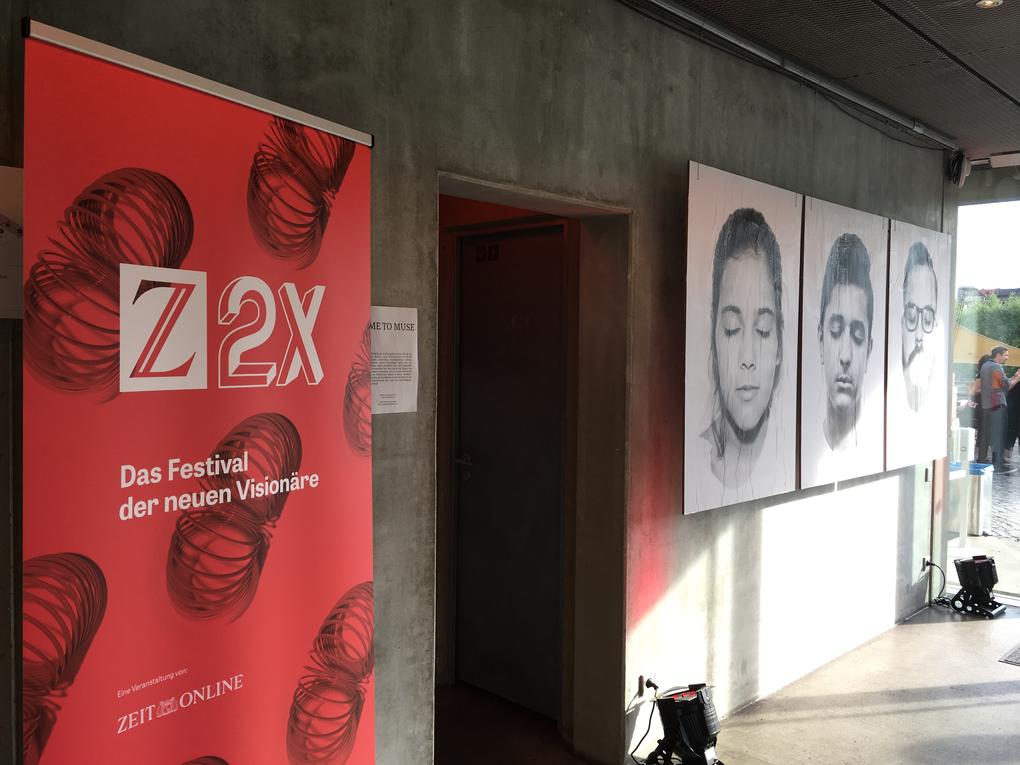 Projektaufbereitung von Z2X – dem Festival der neuen Visionäre von ZEIT ONLINE
