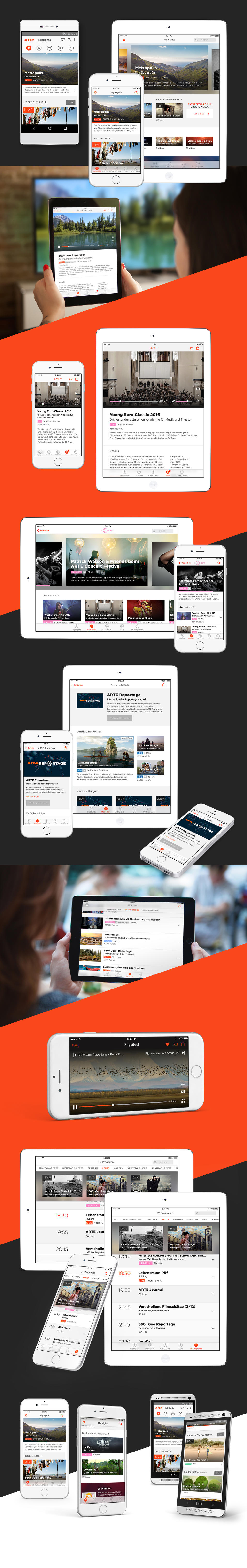 ARTE App Projekt