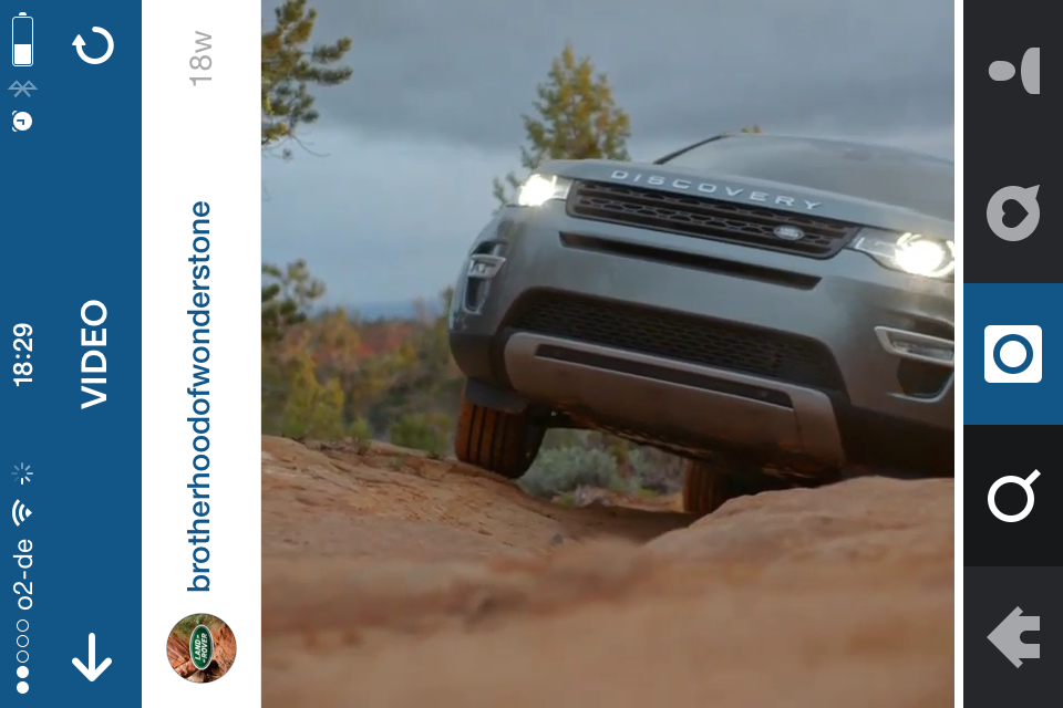 Instagram Storytelling am Beispiel Land Rover USA