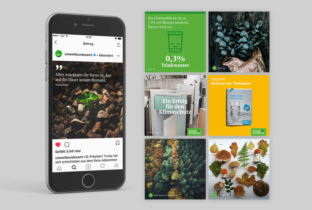 Social Media Engagement für das Umweltbundesamt
